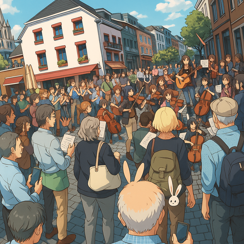 30.08.2025 Vor dem Dom in Aachen für Gaza 4