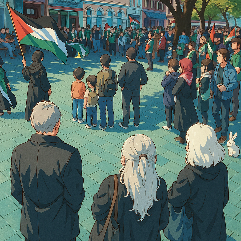 13.09.2025 Emotionale Demo in Aachen für Gaza 3